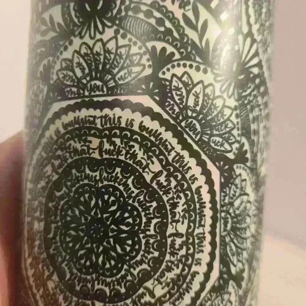 20 oz skinny tumbler with hidden effects